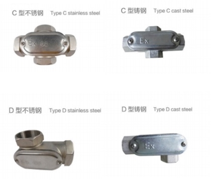 泰安BCH防爆接线盒(e)-C型D型不锈钢铸钢